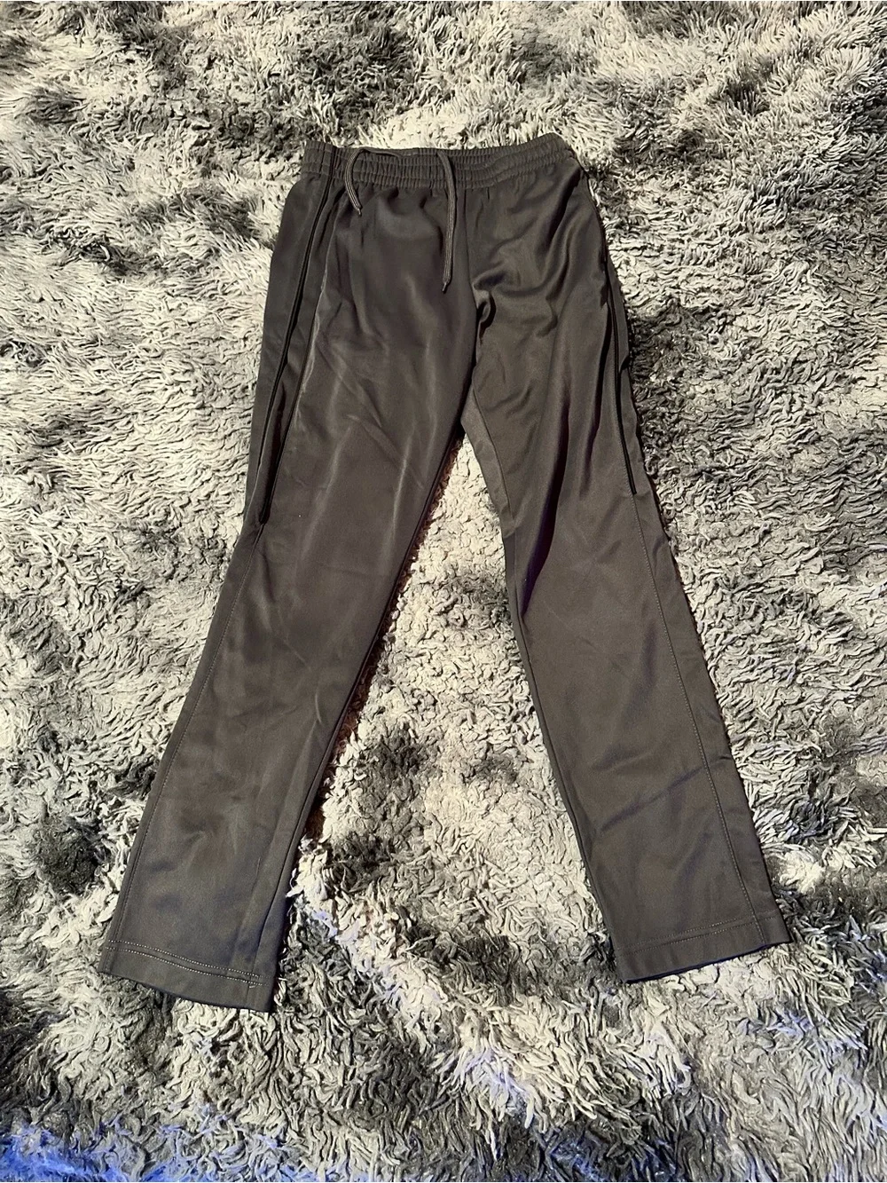 tek gear Men's Black Athletic Jogger Pants with Drawstring